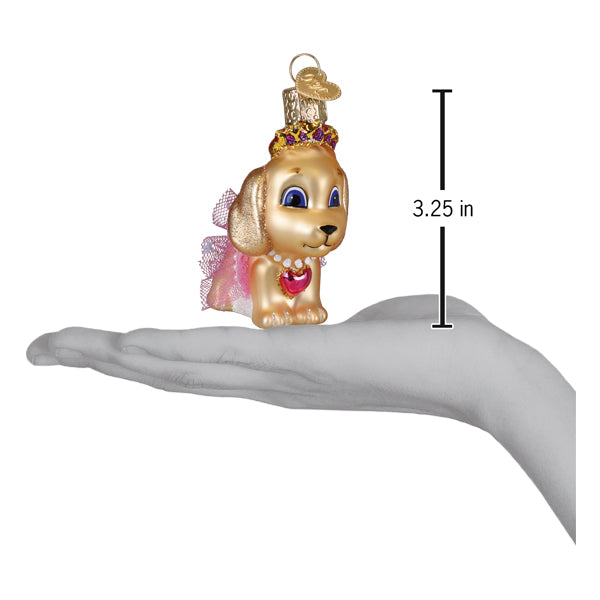 Princess Doggy Ornament