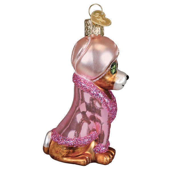 Spa Dog Ornament