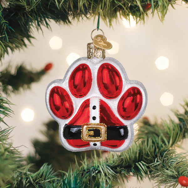 Santa Paws Ornament