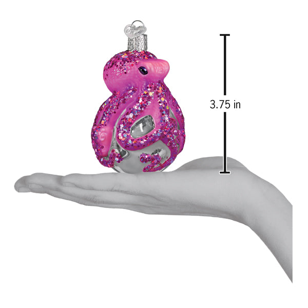 Shimmering Octopus Ornament