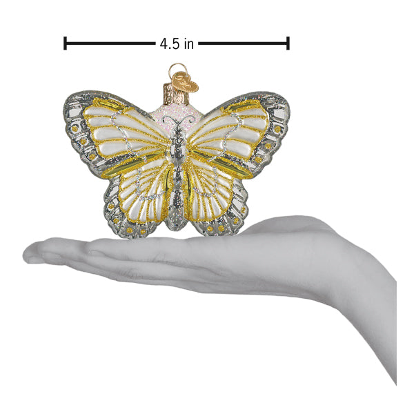 Sterling Butterfly Ornament