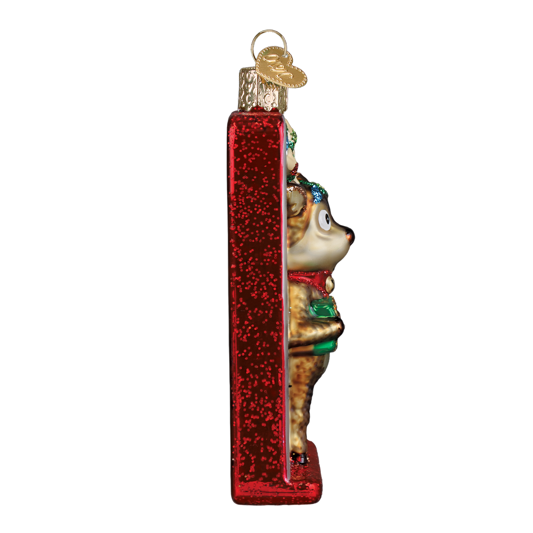 Reindeer Mugshot Ornament