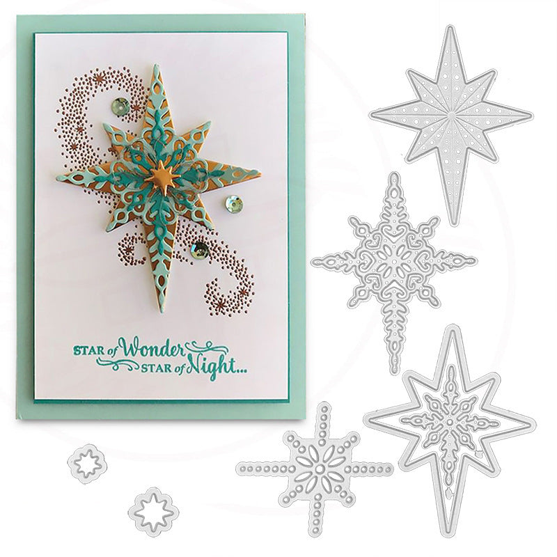 Starlight Thinlits Scrapbooking Cutting Die by Wizardi QJ120