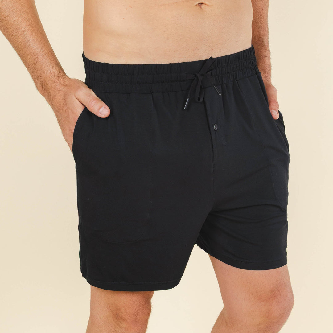 The Threat Level Midnight | Black SleepDeep™ Men’s Pajama Shirt