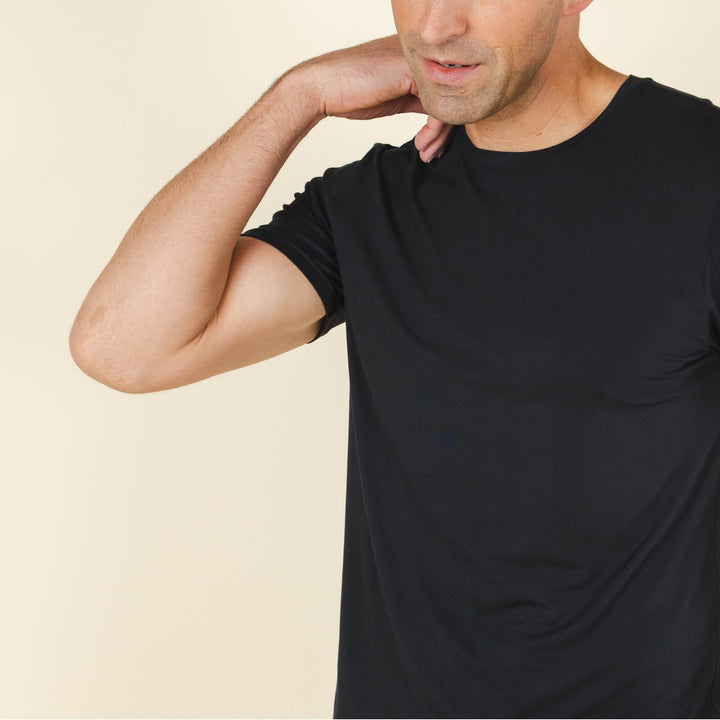 The Threat Level Midnight | Black SleepDeep™ Men’s Pajama Shirt