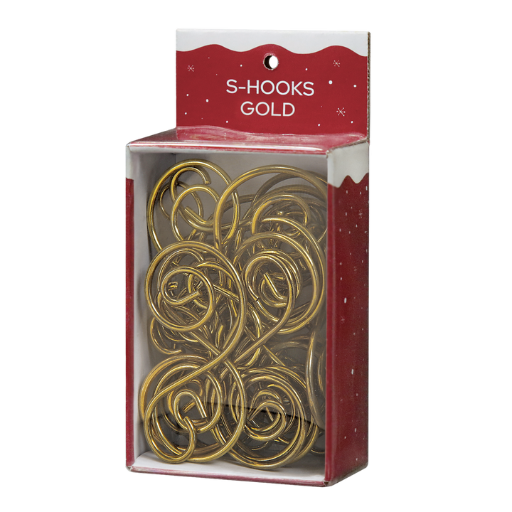 24 - Gold S Hooks