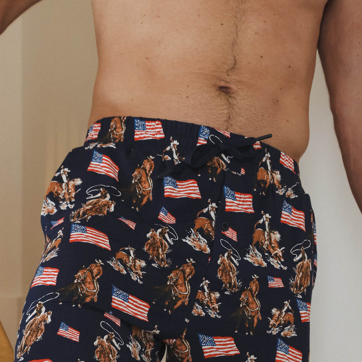 The Bootstraps & Chaps | Americana Cowboy SleepDeep™ Men’s Pajama Joggers