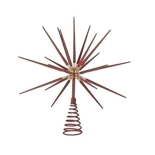 15" H Red Burst Treetopper by Roman image