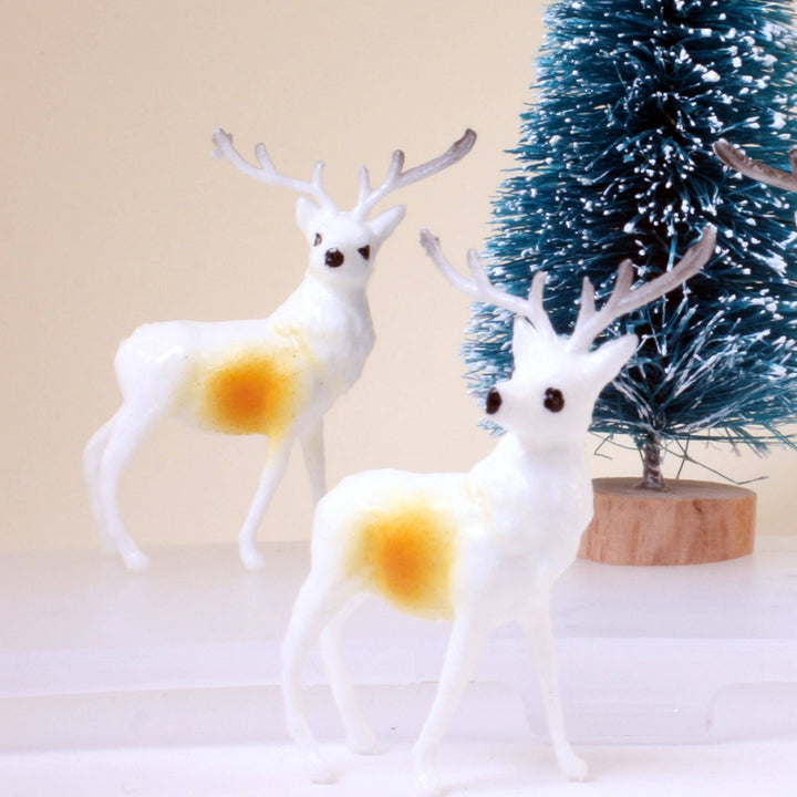 Retro Style 1.5" Reindeer Decorative Figurine, 1960s