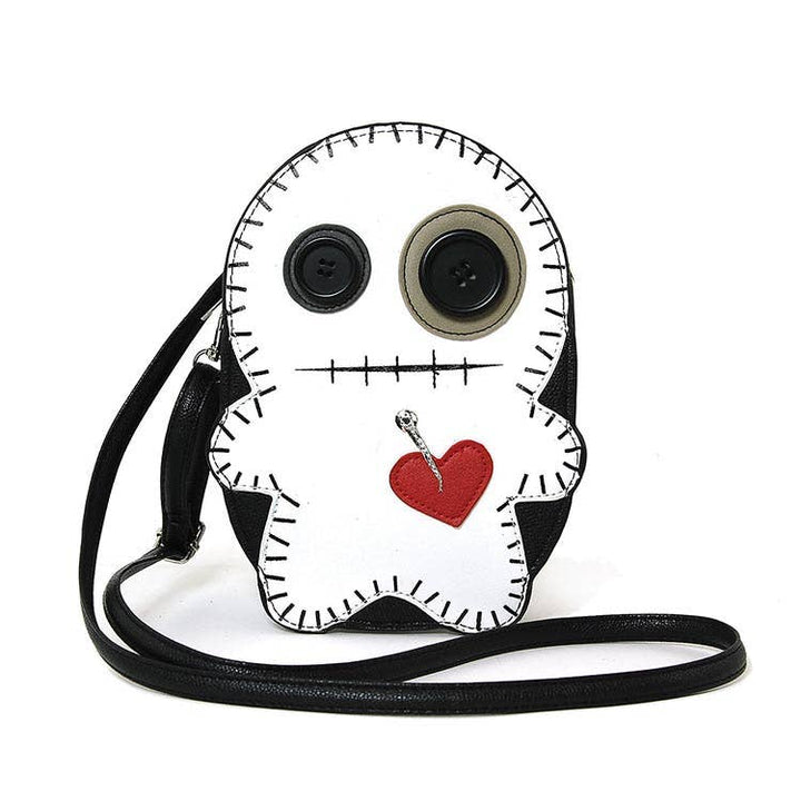 Stitched Voodoo Doll Crossbody Bag