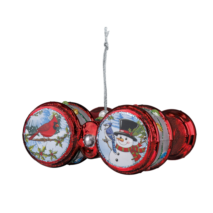 Bird Binoculars Ornament