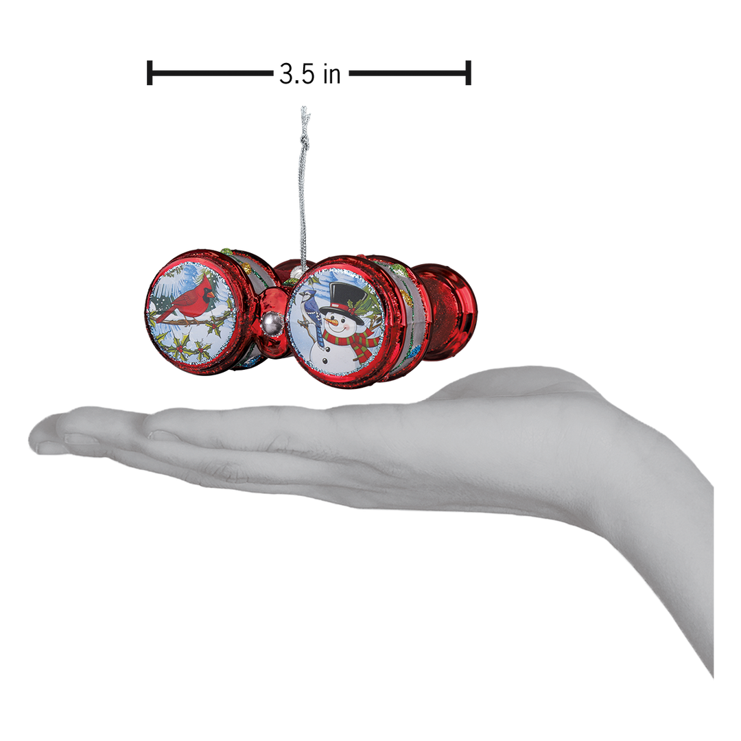 Bird Binoculars Ornament