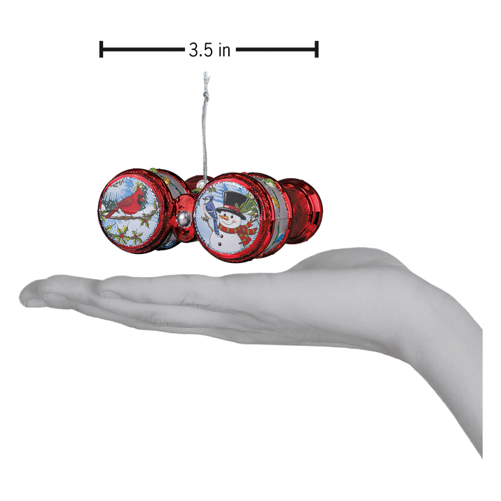 Bird Binoculars Ornament