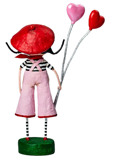 Be Mime Valentine's Day Figurine by Lori Mitchell *New for 2024*