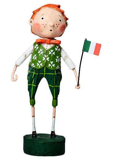 Tristan Go Braugh© Lori Mitchell St. Patrick's Day Figurine