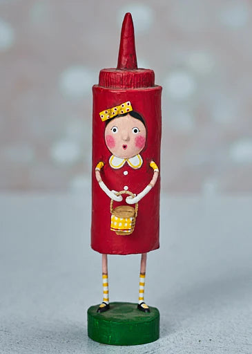 Fancy Ketchup Lori Mitchell Figurine *New for 2024*
