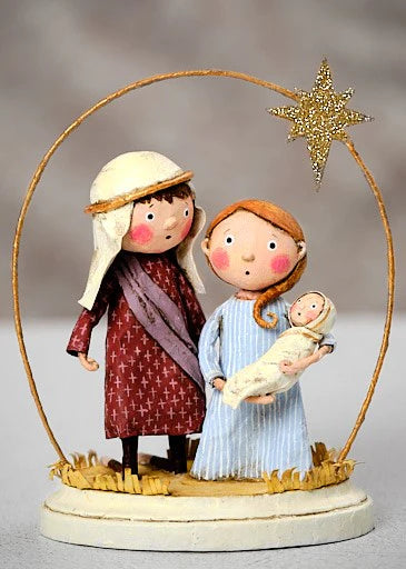 A Child is Born Nativity Figurine by Lori Mitchell *NEW for 2024*