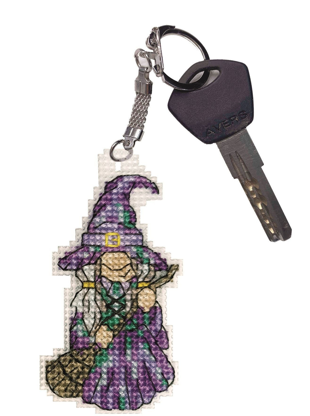 Pendant - Witch Counted cross stitch kit 8100A