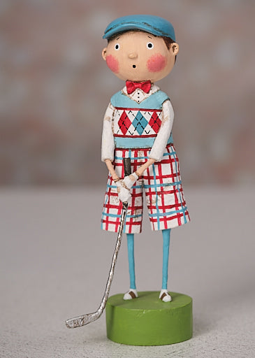 Fairway Phil Lori Mitchell figurine, front view