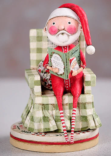 Santa's Christmas Story Figurine by Lori Mitchell *NEW*