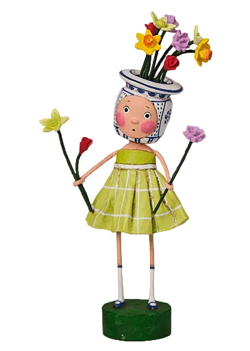 Ginger's Jar Lori Mitchell figurine, front view