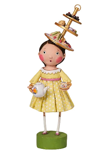 Tea Time Lori Mitchell figurine, front view