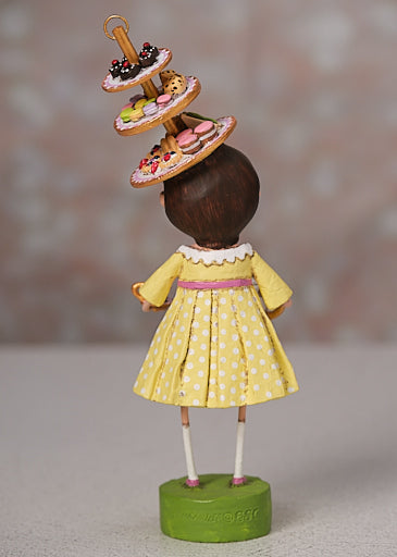 Tea Time Lori Mitchell figurine, alternate view