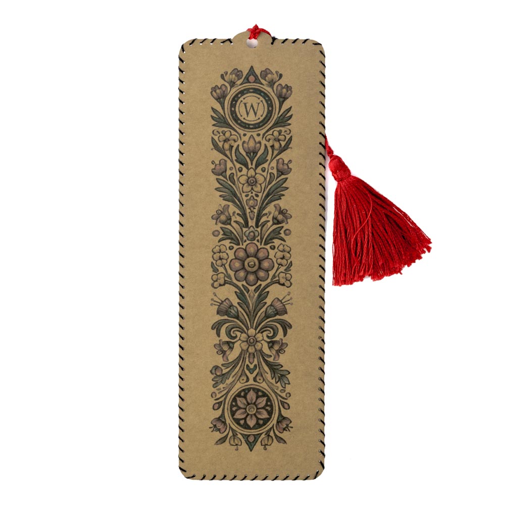Roses Cardboard Embroidery Bookmark Kit by Wonderland Crafts WLZ-003