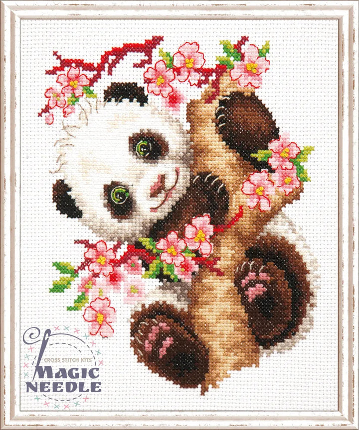 Panda 19-26 Counted Cross-Stitch Kit