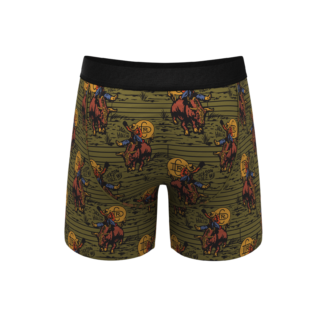 The 1912 | Western Shinesty x Diamond Cross Ranch Ball Hammock® Pouch Underwear With Fly