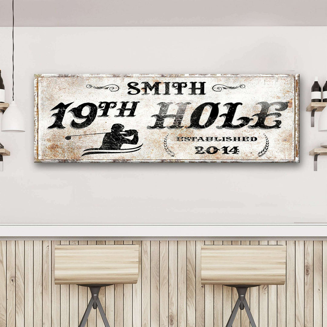 19th Hole Sign