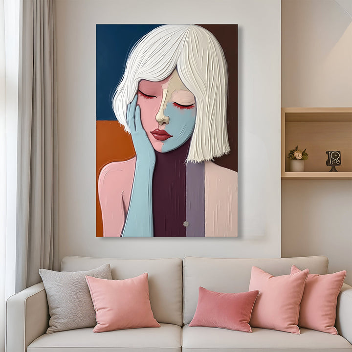 Abstract Portrait Wall Art