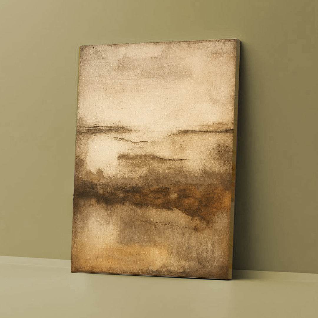 Neutral Abstract Impasto Wall Art