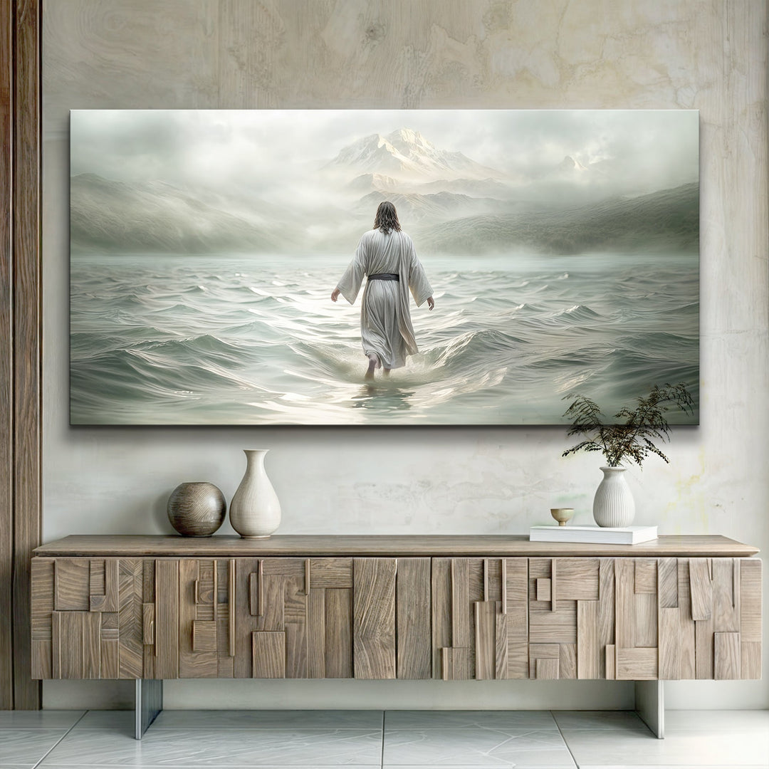 Walking on Water - Faith Wall Art VIII