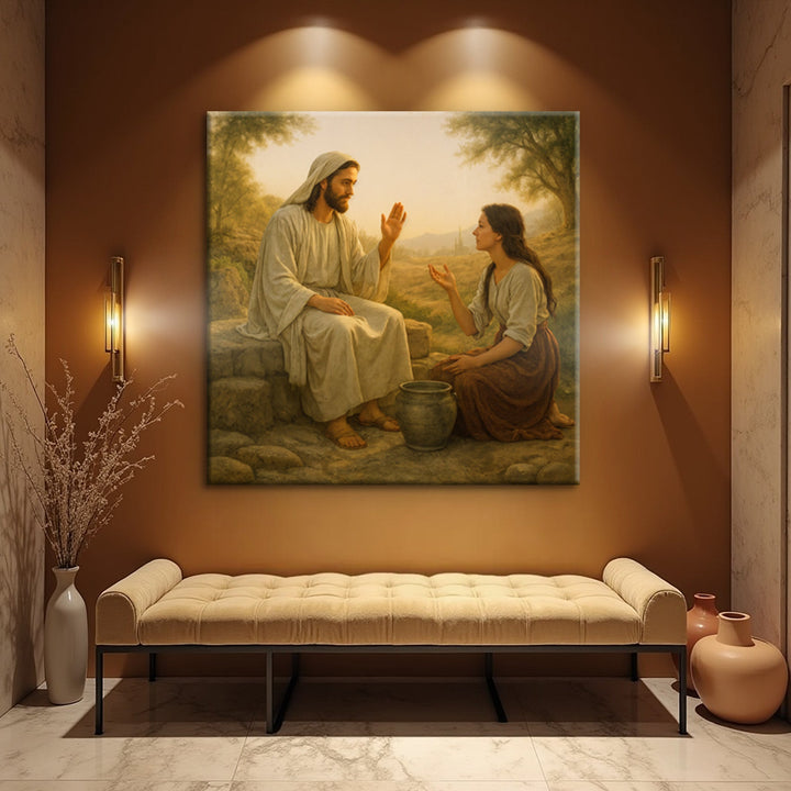 Samaritan at the Well Faith Wall Art II