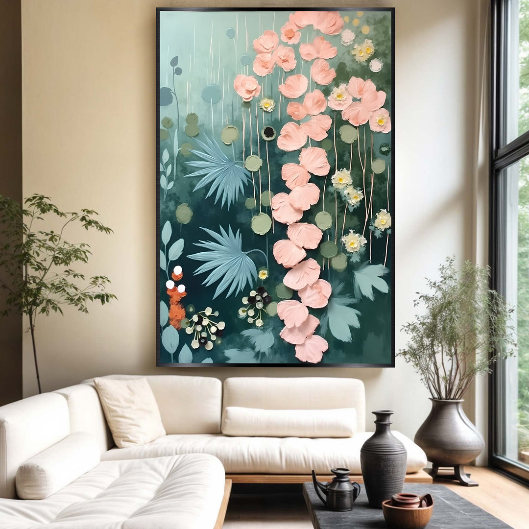 Secret Garden Impasto Wall Art II