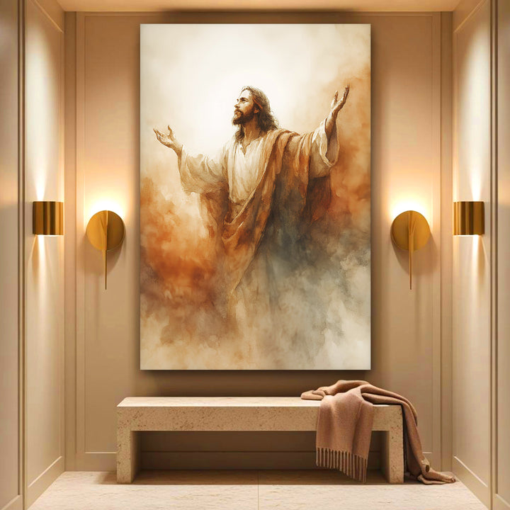 Risen Glory Faith Wall Art