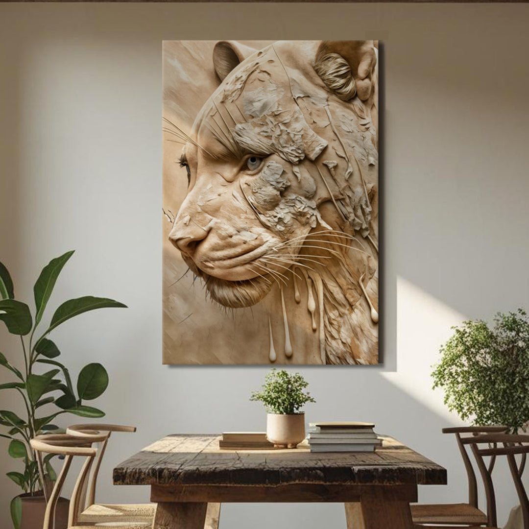 Earthen Predator Wall Art