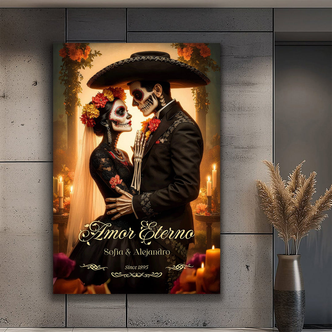 Personalized Eternal Love Halloween Sign