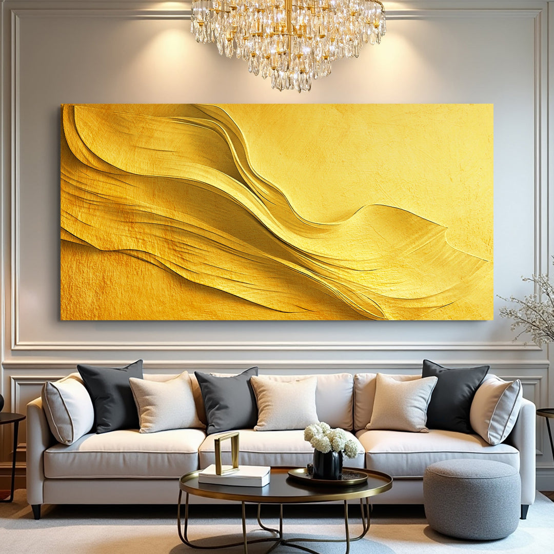 Gold Minimalist Wall Art