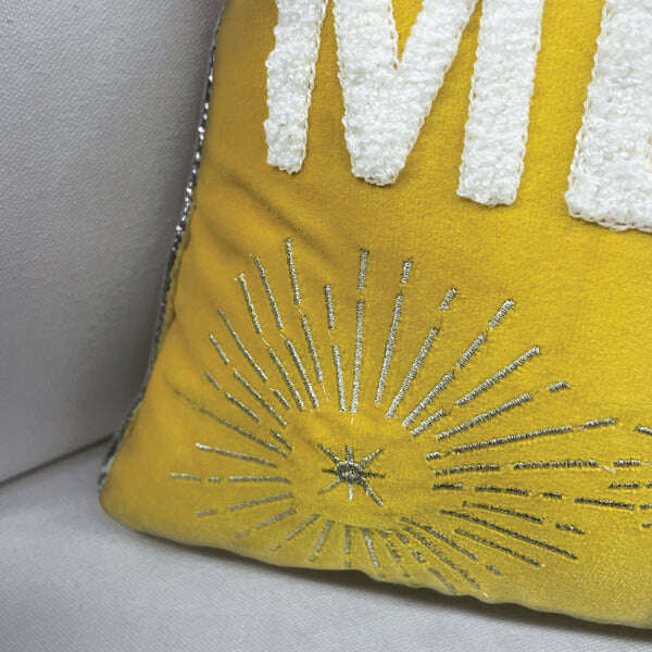 Old World Christmas Merry & Bright Rectangle Pillow