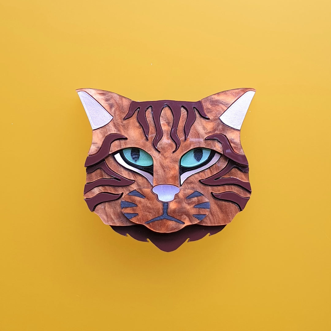 Scottish Wildcat Brooch