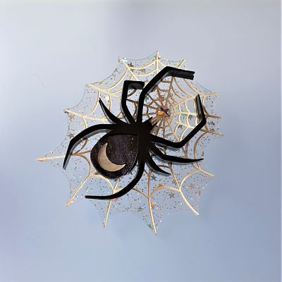 Mystic Spider Brooch