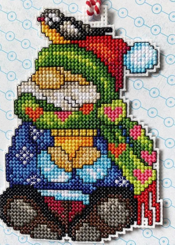 Christmas Gnomes 138CS Counted Cross-Stitch Kit