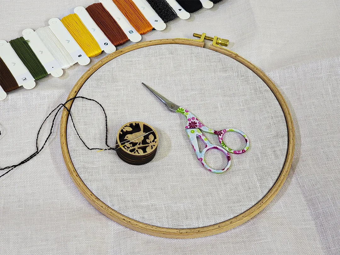 Scissors for Embroidery and Detail Work F07M4-1-Stork 1