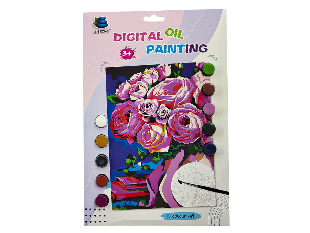 Roses Paint by Numbers Kit F07M1-6-Flower