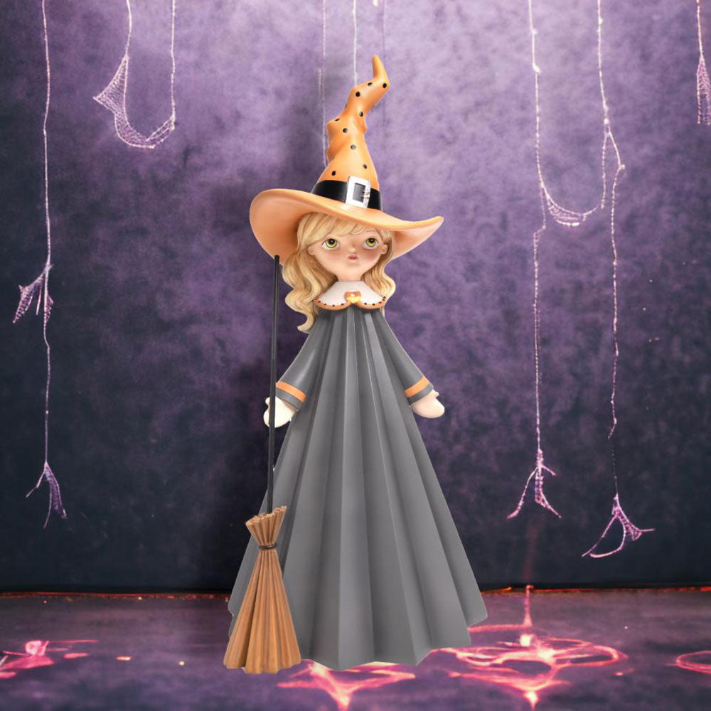 21" Witch Girl w/Broom by December Diamonds image