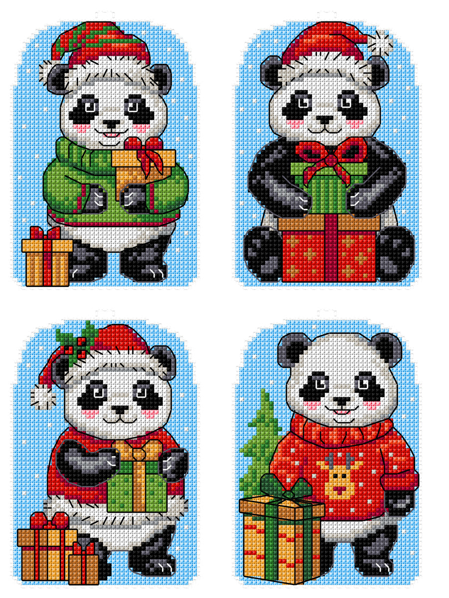 Counted Cross-Stitch Kit Panda 215CS