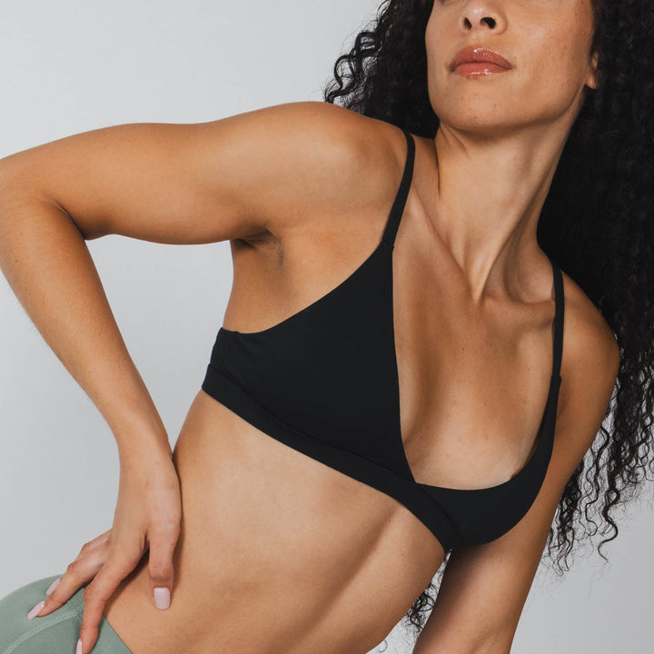 The Threat Level Midnight | Black Boob Hammock™ Triangle Bralette