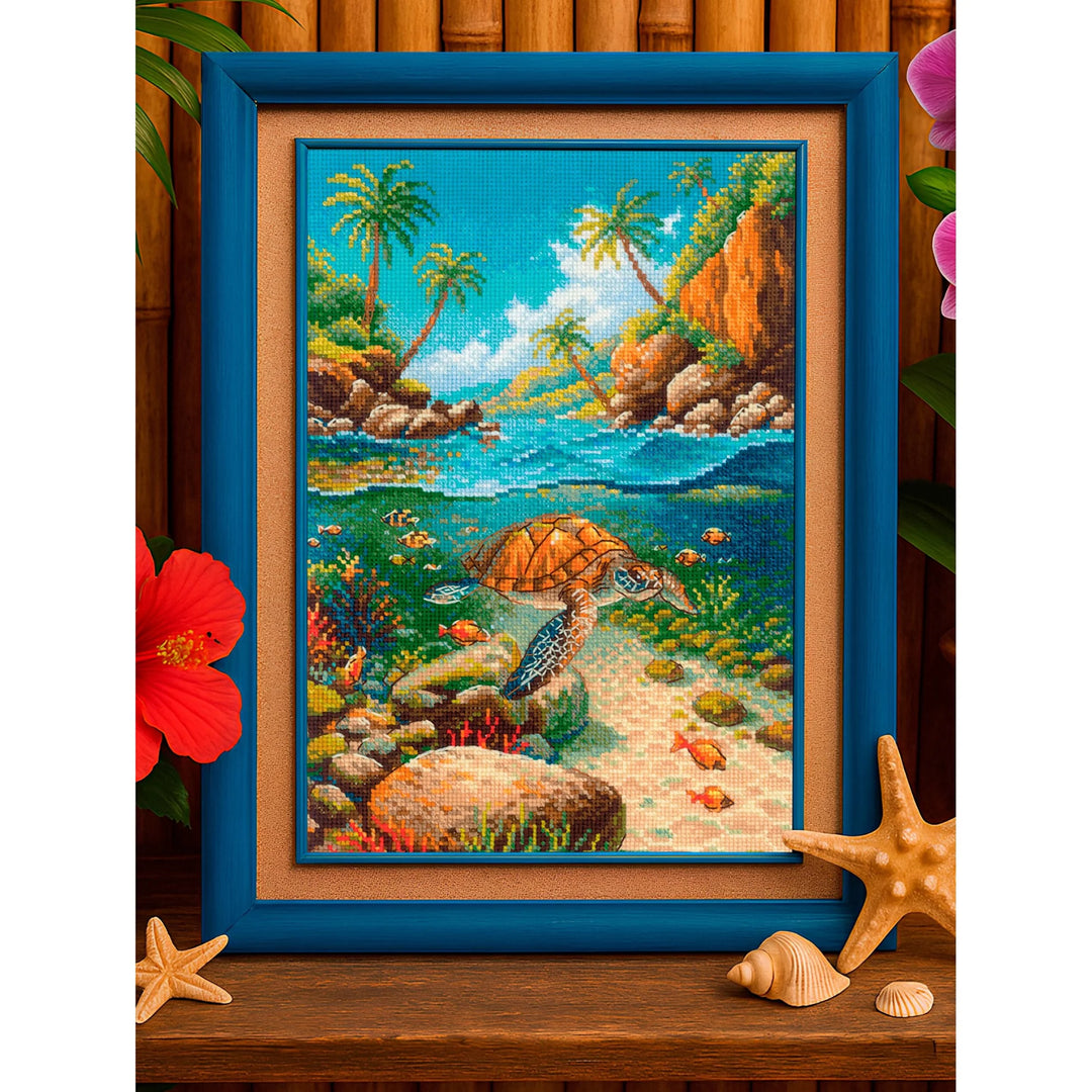 Under the Water Counted Cross Stitch Kit by Riolis R2305